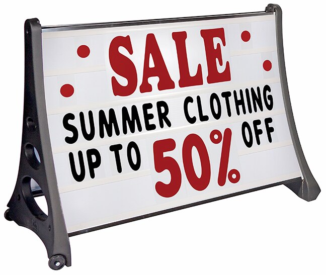 QLA Deluxe Roadside Message Board 48x36