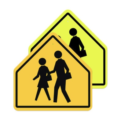 Road Sign 5.38.1 Pedestrian Crossing