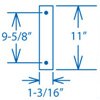 24  Scroll Bracket (bracket only) SD-SC24-KIT - image 2