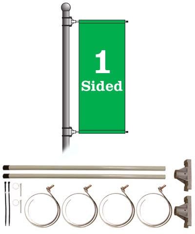 36  Boulevard Banner Bracket  Kit (1 Sided) SD-ISCBBK36-1-SIDE-KIT - image 1