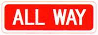 All Way Stop__18  x 6  R1-4RA6 - image 1