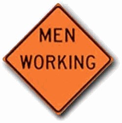 24 x24  Men Working W21-1RA16 - image 1