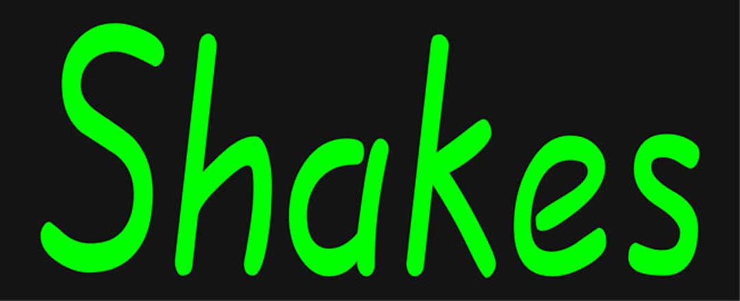 SHAKES Neon Sign 10291 - image 1