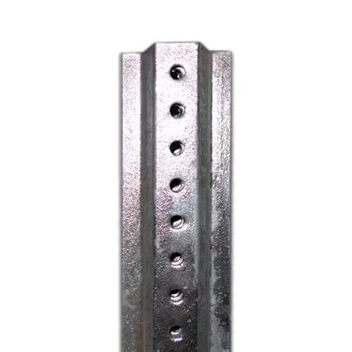 2 lb - 8 foot long galvanized u-channel sign posts SD-UP-8-GALV - image 1