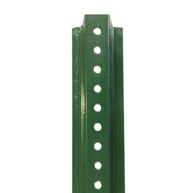 2 lb - 10 foot long green u-channel sign posts SD-UP-10-GREEN - image 1