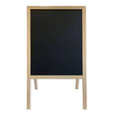 Wooden A-frame chalkboard CRST-312BB - image 1