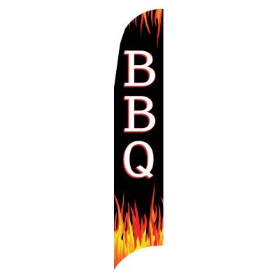 14' BBQ Feather Flag SD-14-Feather-BBQ - image 1