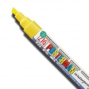 Signs Direct POSTERMAN Marker - Fluorescent Yellow 15mm Chisel Tip Waterproof Marker