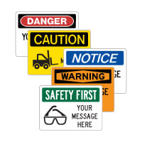 OSHA Signs & Stickers