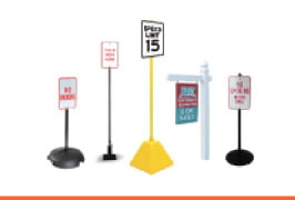 Portable & Specialized Sign Posts