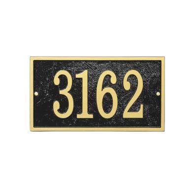 Rectangle House Numbers Plaque FER1 - image 1