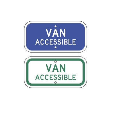 Van Accessible 12 inch x6 inch SD-G-68 - image 1