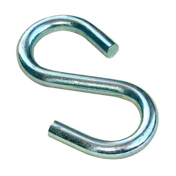 S-Hook 2 inch Steel 9 Gauge - Sold in Quantities of 1000