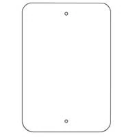 Non-Reflective Aluminum Sign Blanks