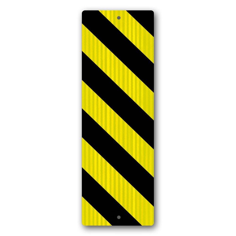 H.I. Reflective Left Hazard Marker Signs | SignsDirect.com
