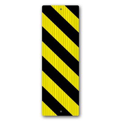 E.G. Reflective Left Hazard Marker Signs G-105LRA - image 1