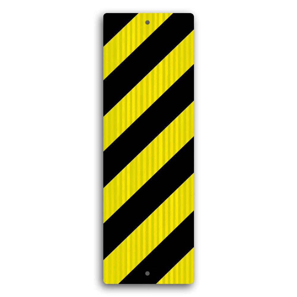 H.I. Reflective Right Hazard Marker Signs