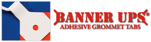 Banner UPs - Adhesive Grommet Tabs