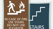 Stairs/Elevator Signs