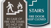 Stairs/Elevator Signs