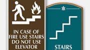 Stairs/Elevator Signs