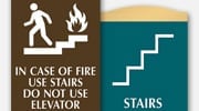 Stairs/Elevator Signs