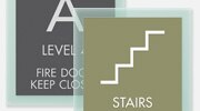 Stairs/Elevator Signs