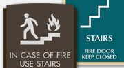 Stairs/Elevator Signs