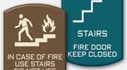 Stairs/Elevator Signs