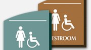 Restrooms Signs