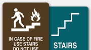 Stairs/Elevator Signs