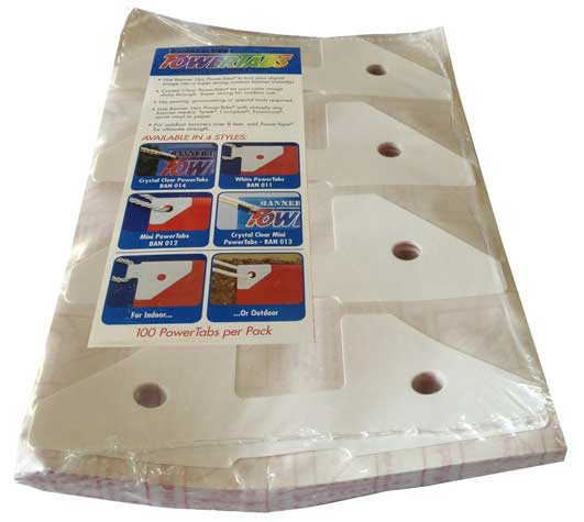 100 pack of White PowerTabs SD-BAN011 - image 2