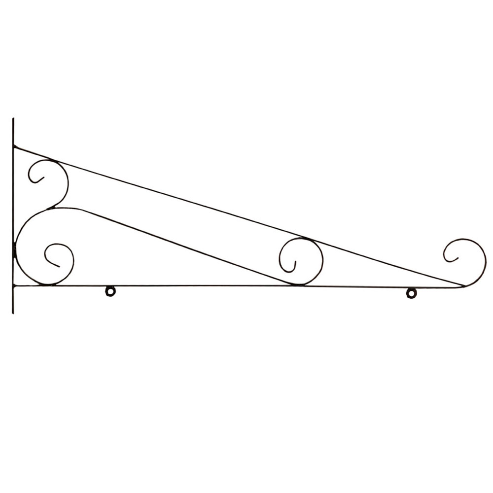 36  Hanging Sign Scroll Bracket with 30 x18  sign blank SC36BB-Kit - image 4