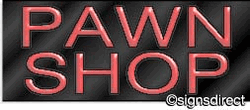 Pawn Shop Neon Sign : 103 10103 - image 1