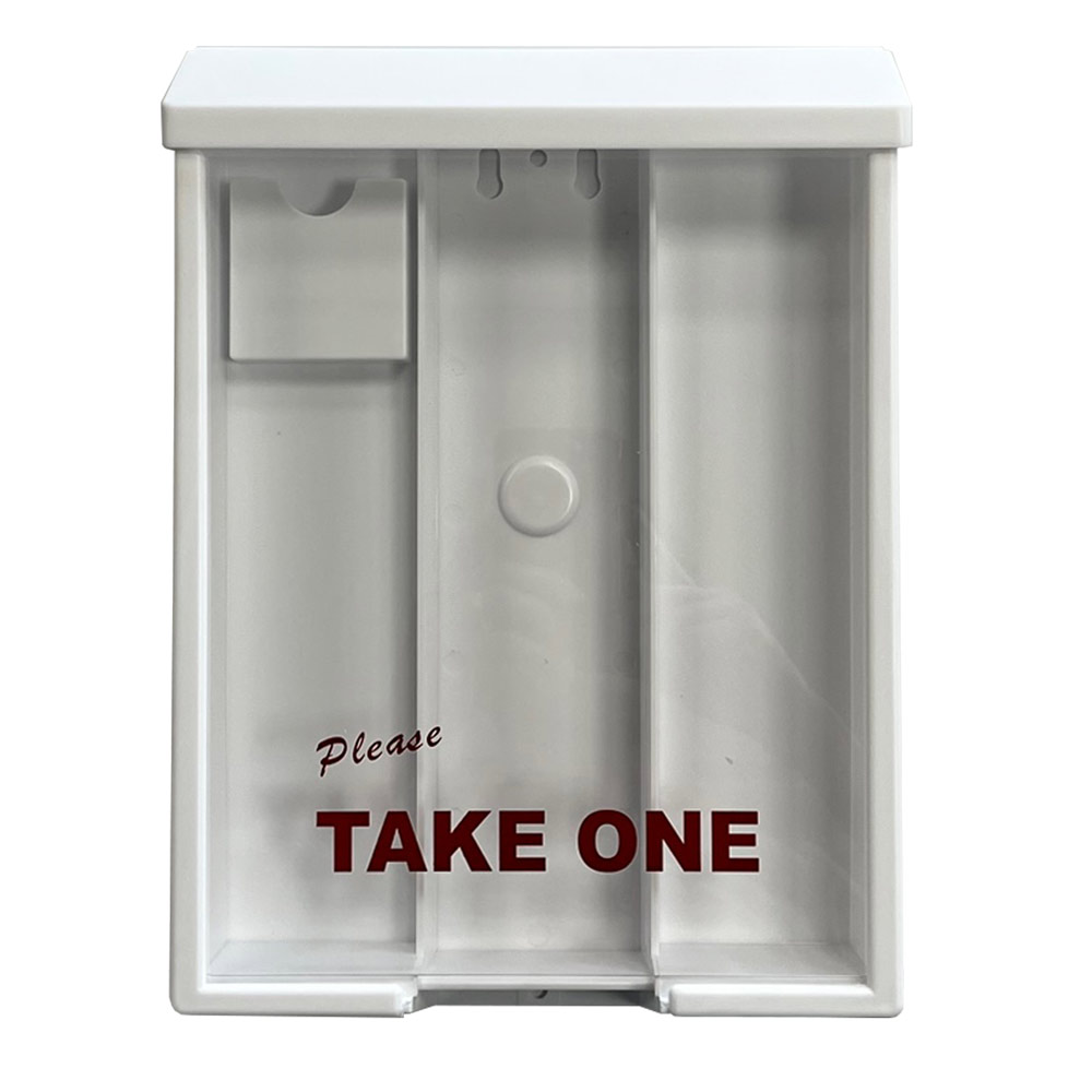 12-Pack of White Information Box Outdoor Brochure Holders SD-22-REH-WHITE-12-Pack - image 2