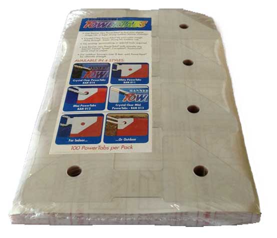 100 pack of Clear PowerTabs SD-BAN014 - image 2