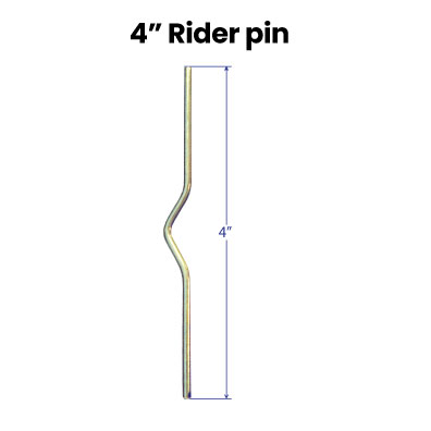 12-Pack of 4  rider pins SD-RP12-12PACK - image 3