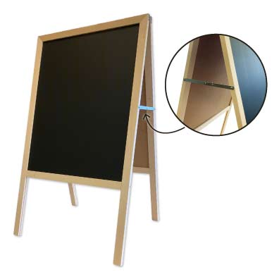 Wooden A-frame chalkboard CRST-312BB - image 2