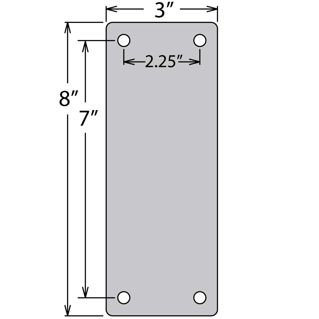 24  Modern Clean Simple Design Hanging Sign Bracket SD-SC24-MDRN - image 4