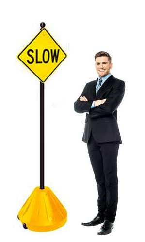 XL Portable Sign Pole 3 XL-PP3 - image 5
