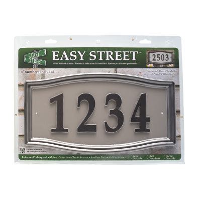 Easy Street Address Sign - Aged Bronze 11198 - image 3