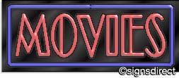 MOVIES Neon Sign 10263 - image 1