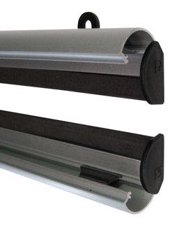 36 inch  Silver  inch Snap Rail inch  Graphic/Banner/Poster Hanger sd-PH-02-36 - image 2
