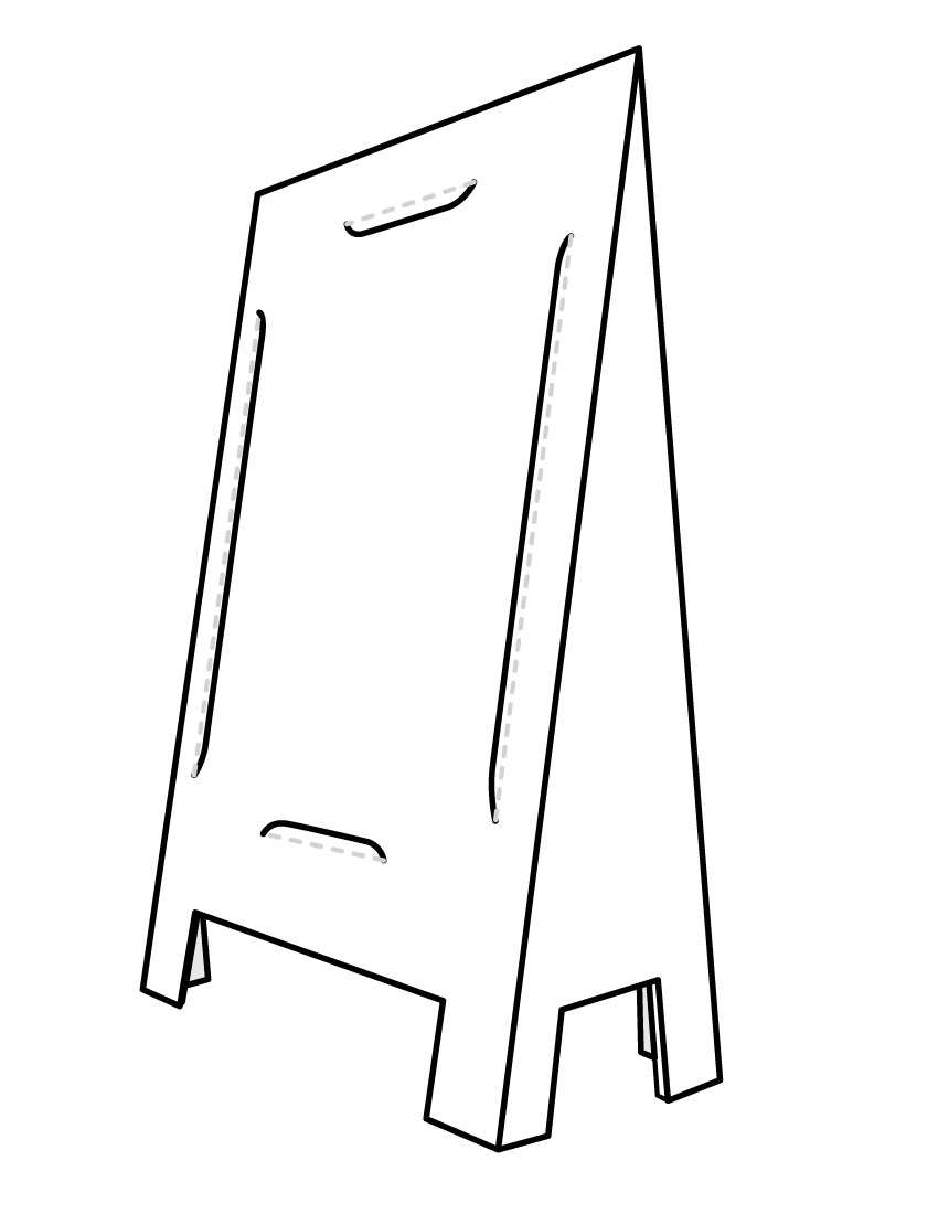 Disposable Art Easel with 6 rigid semi-gloss poster boards SD-CORASIGN-ART-PACK - image 3