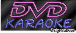 DVD Karaoke Neon Sign : 230 10230 - image 1