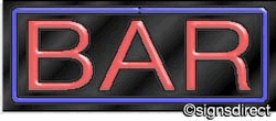 Bar Neon Sign : 495 10495 - image 1