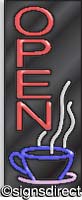 Open Neon Sign w/Graphic : 400 10400 - image 1