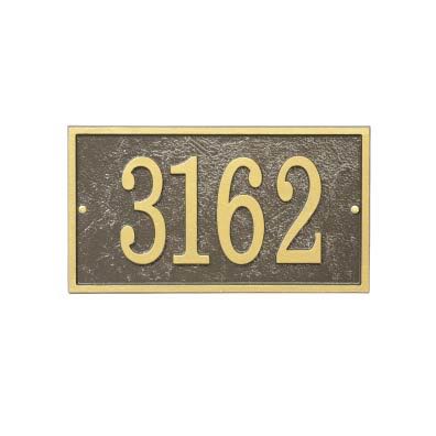 Rectangle House Numbers Plaque FER1 - image 2