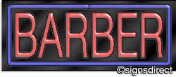Barber Neon Sign : 380 10380 - image 1