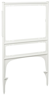 White Realicade Real Estate Sign Stands SD-178-W - image 1